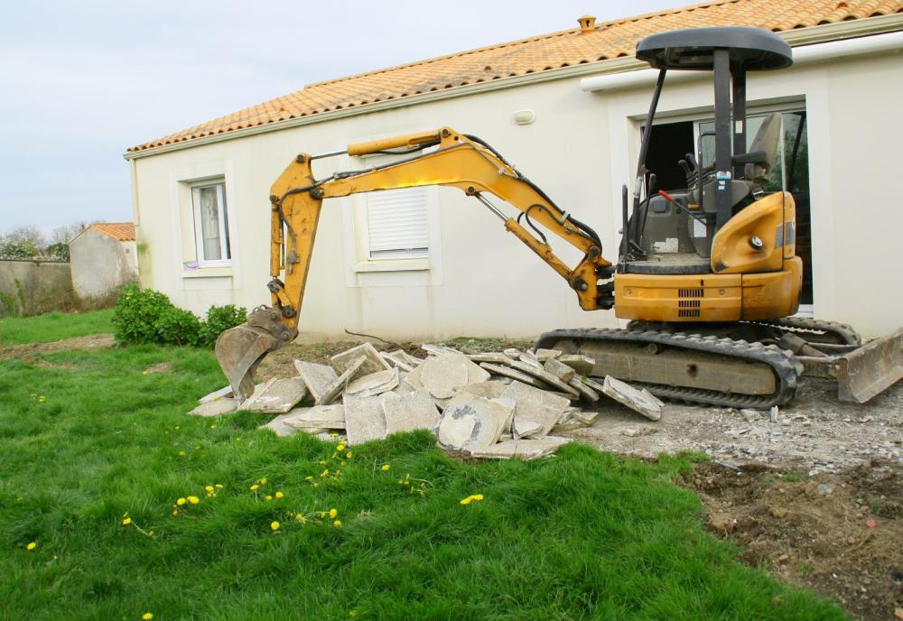 Terrassement après sinistre